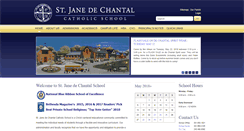 Desktop Screenshot of dechantal.org